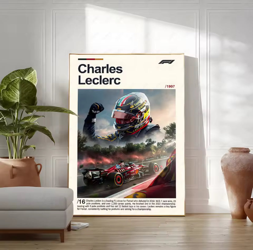 Poster Charles Leclerc