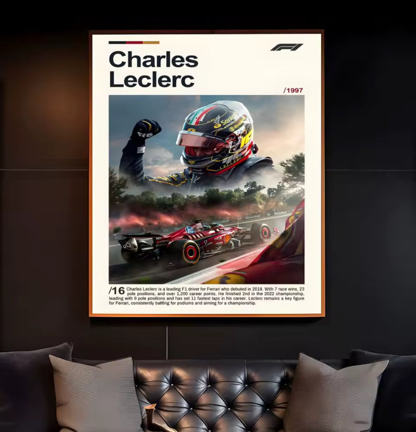 Poster Charles Leclerc