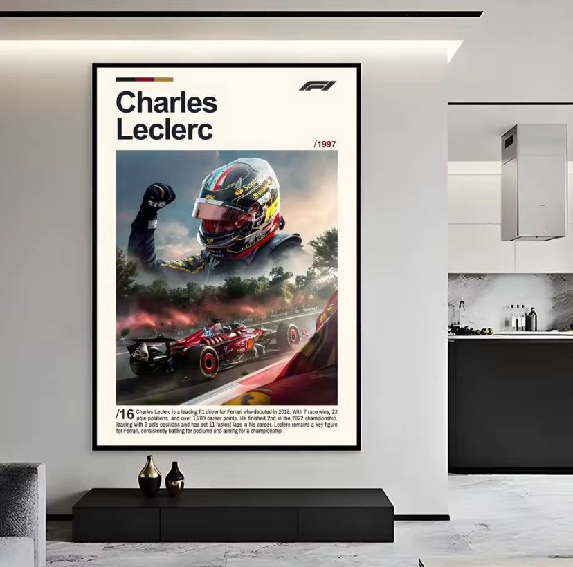 Poster Charles Leclerc
