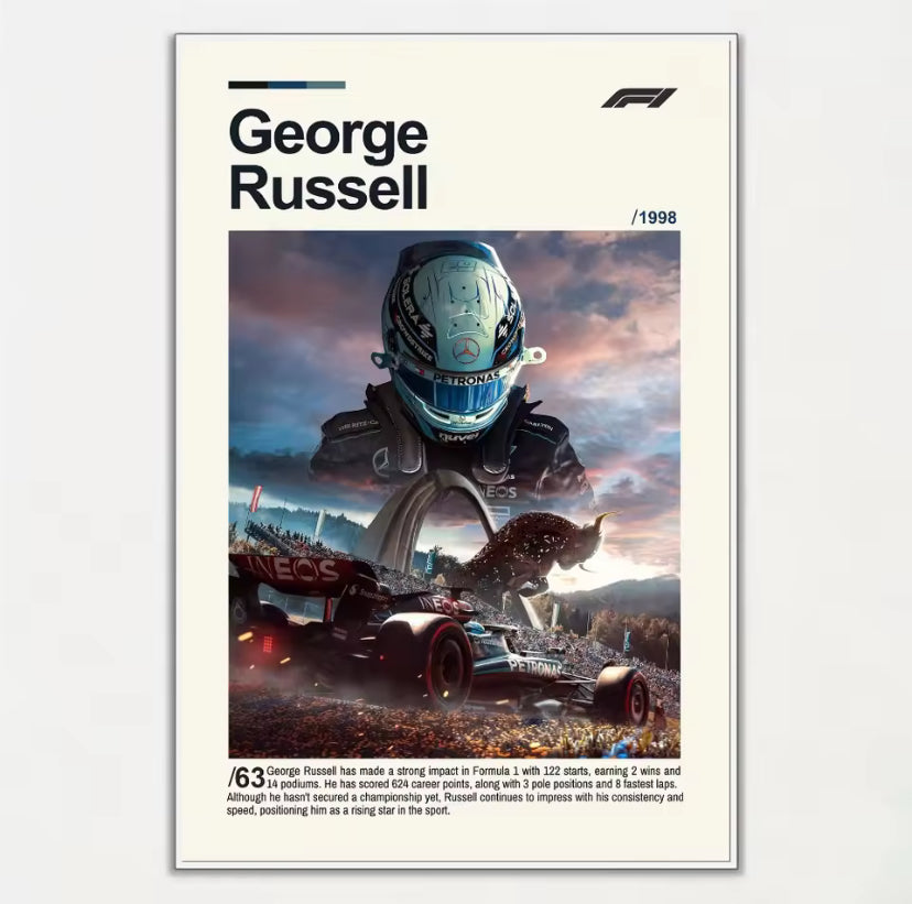Poster Charles Leclerc